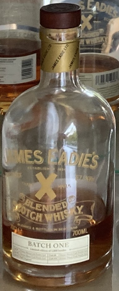 Bottle of James Eadie's X