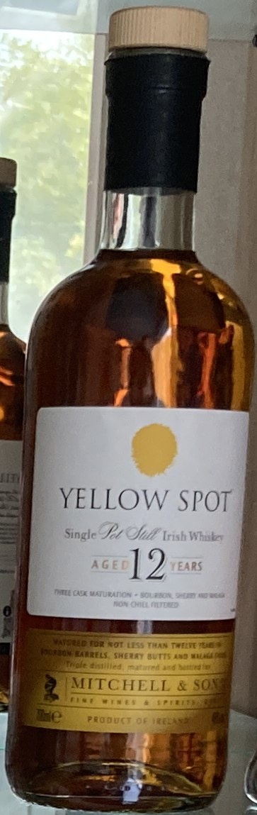 Bottle of Yellow Spot 12